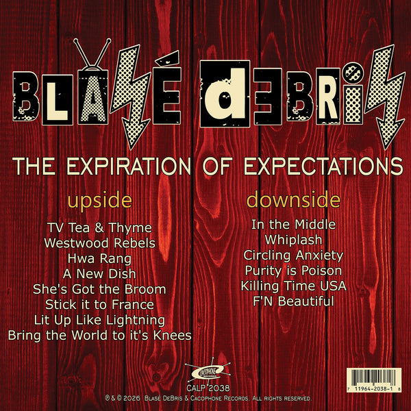 Blasé DeBris - The Expiration of Expectations - LP