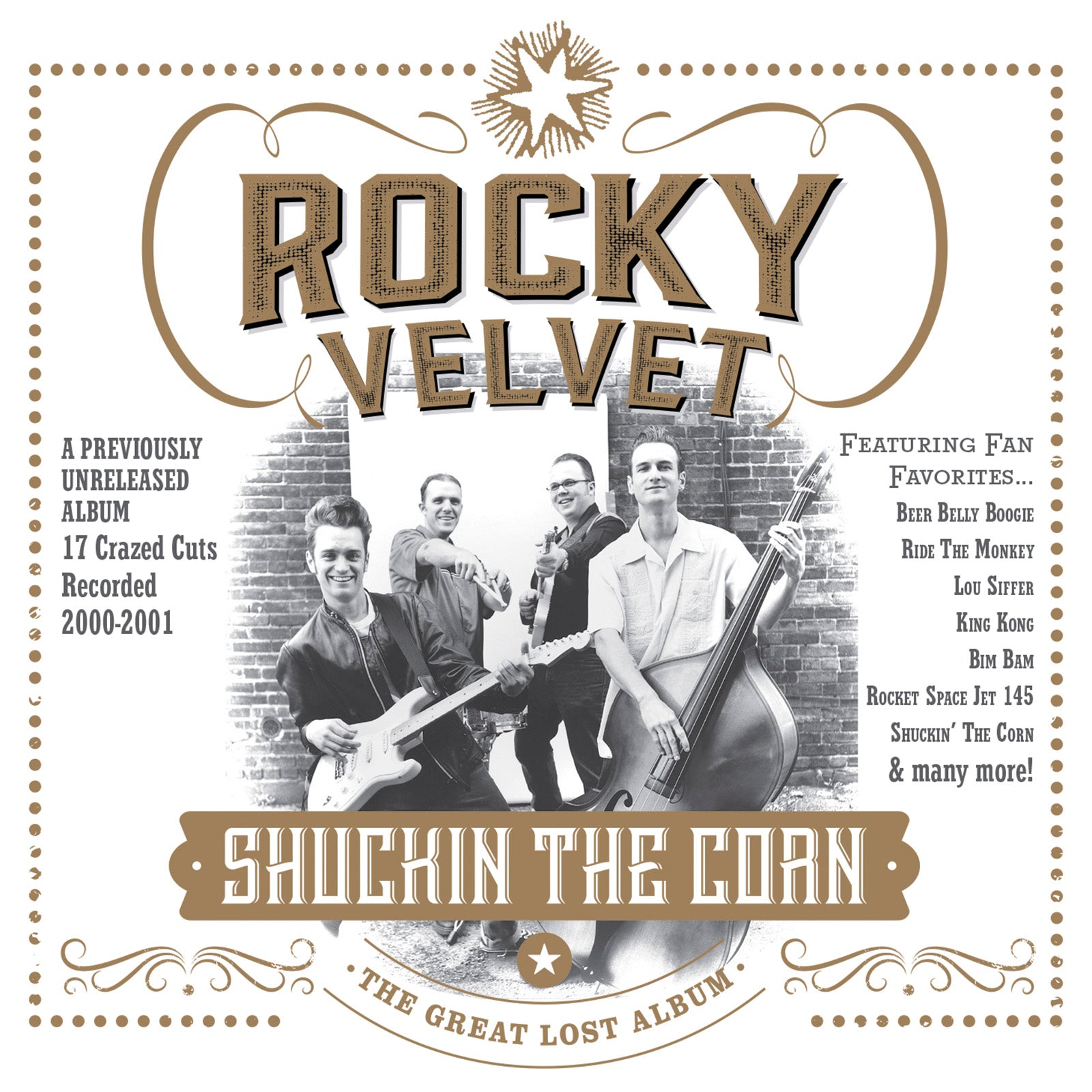 Rocky Velvet - Shuckin' The Corn (The Great Lost Rocky Velvet Album) - CD