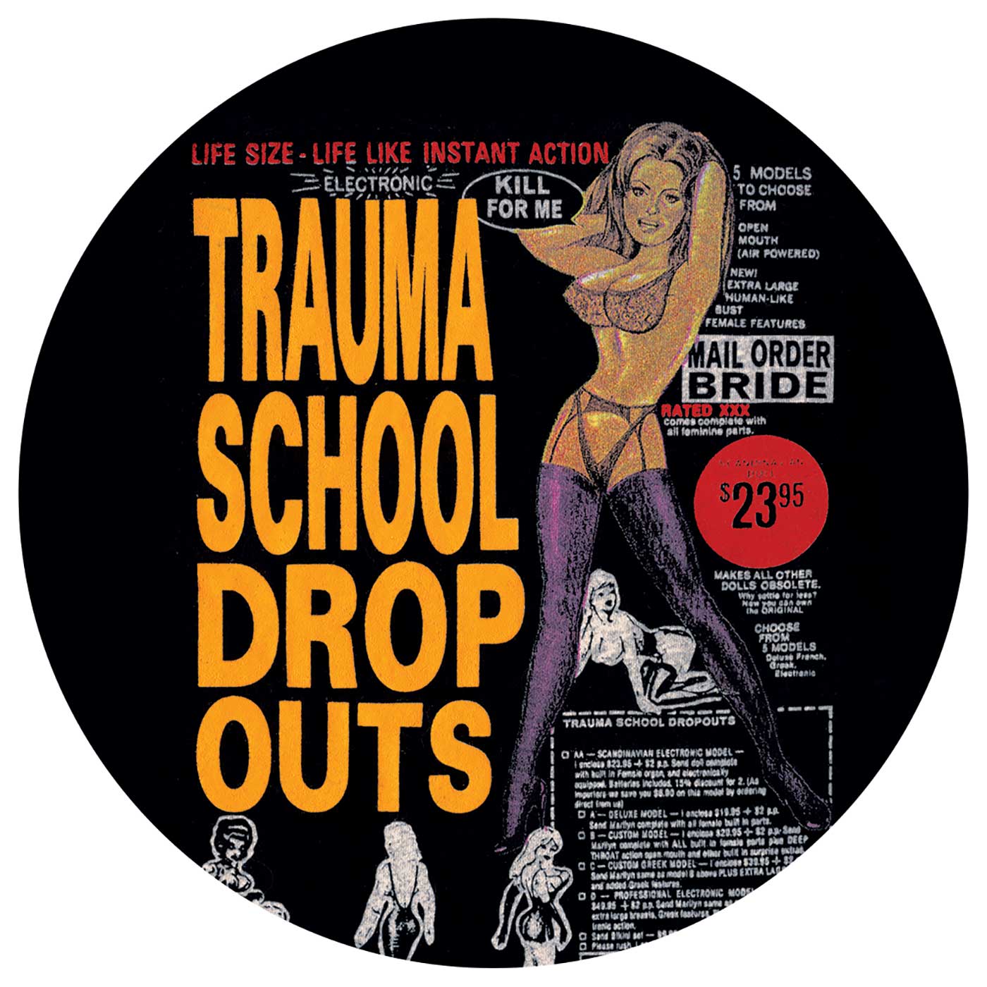 Trauma School Dropouts - Mail Order Bride Coasters